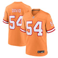Lavonte David Tampa Bay Buccaneers Orange Throwback Game Jersey