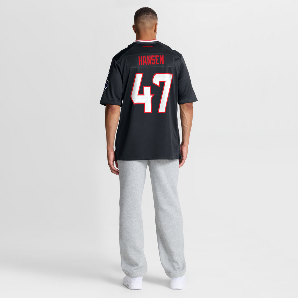 Louis Hansen Houston Texans Navy Team Game Jersey