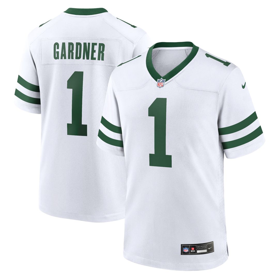 Ahmad Sauce Gardner New York Jets Legacy White Game Jersey