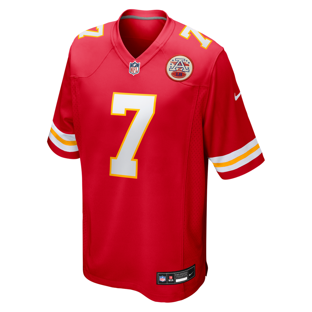 Harrison Butker Kansas City Chiefs Red Game Jersey