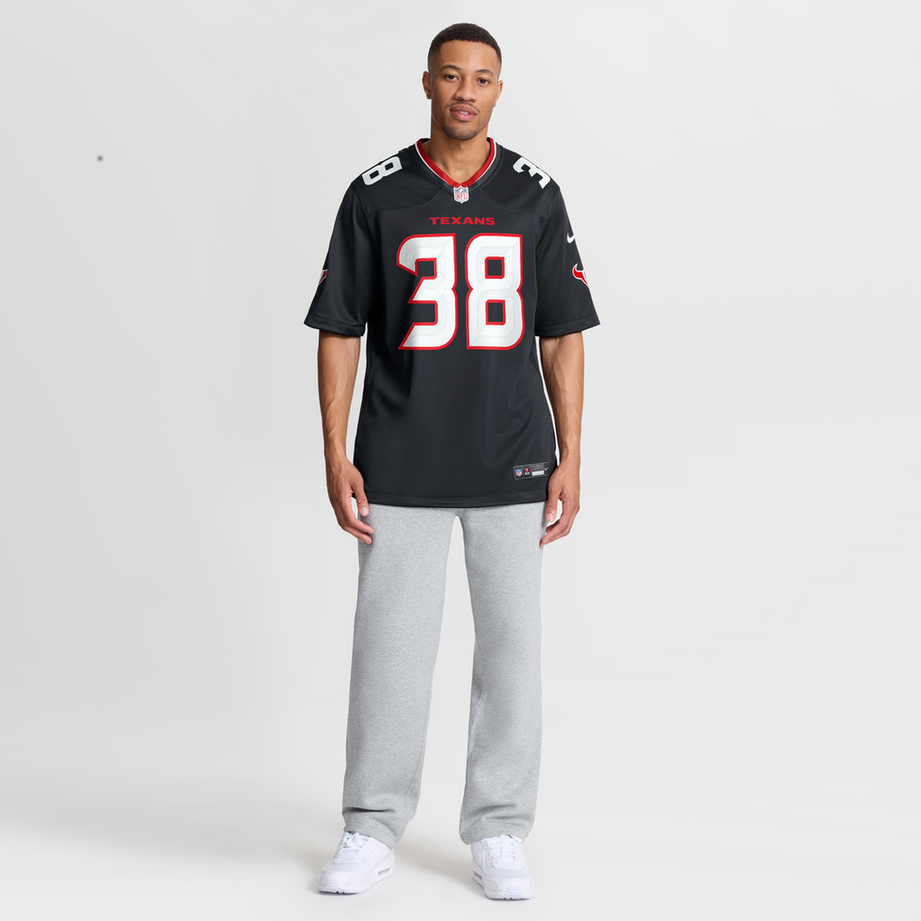 Kai Kroeger Houston Texans Navy Team Game Jersey