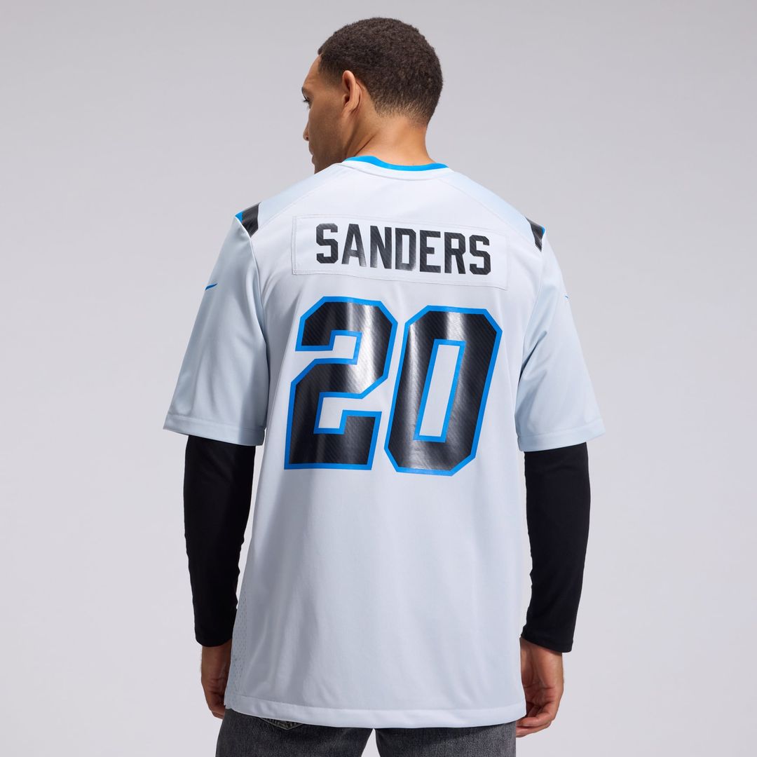Barry Sanders Detroit Lions Silver 2026 Rivalries Collection Game Jersey