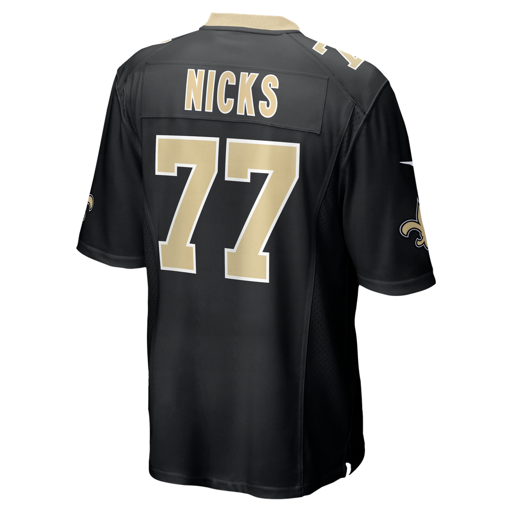Carl Nicks New Orleans Saints Black Game Retired Player Jersey