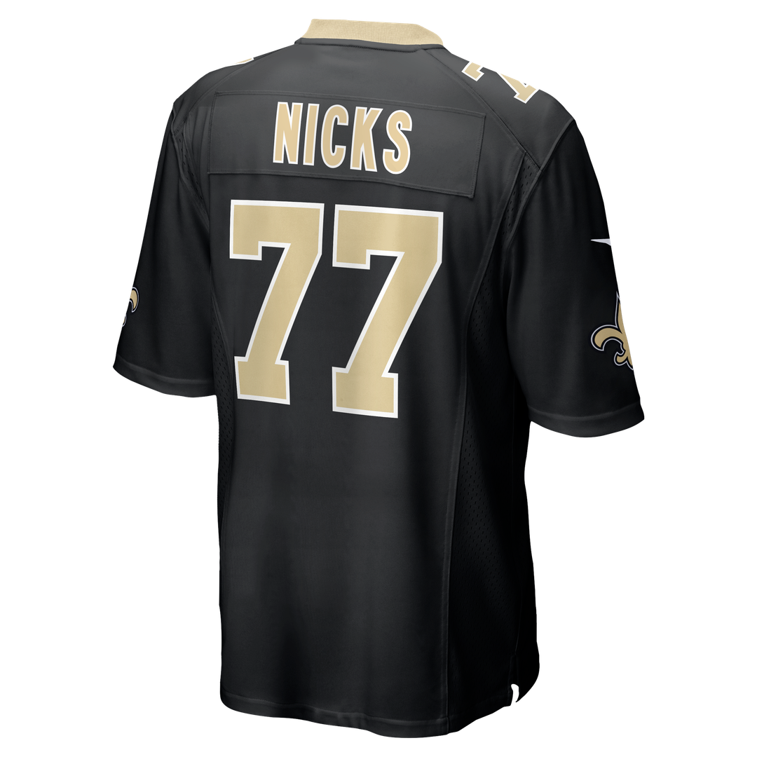 Carl Nicks New Orleans Saints Black Game Retired Player Jersey