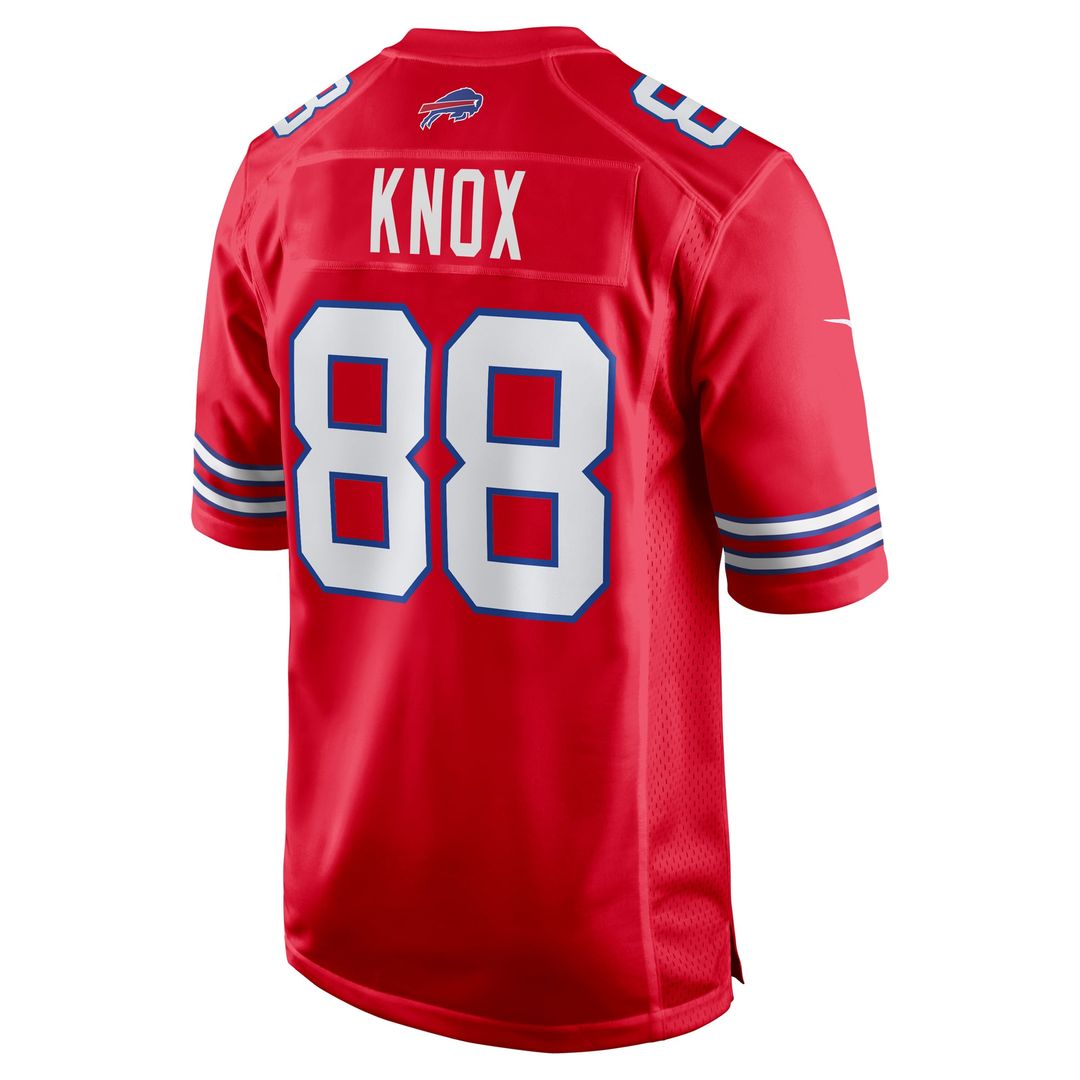 Dawson Knox Buffalo Bills Red Alternate Game Jersey