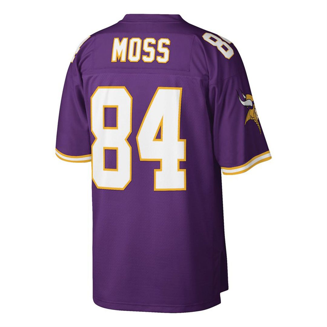 Randy Moss Minnesota Vikings White Big & Tall 1998 Legacy Retired Player Jersey