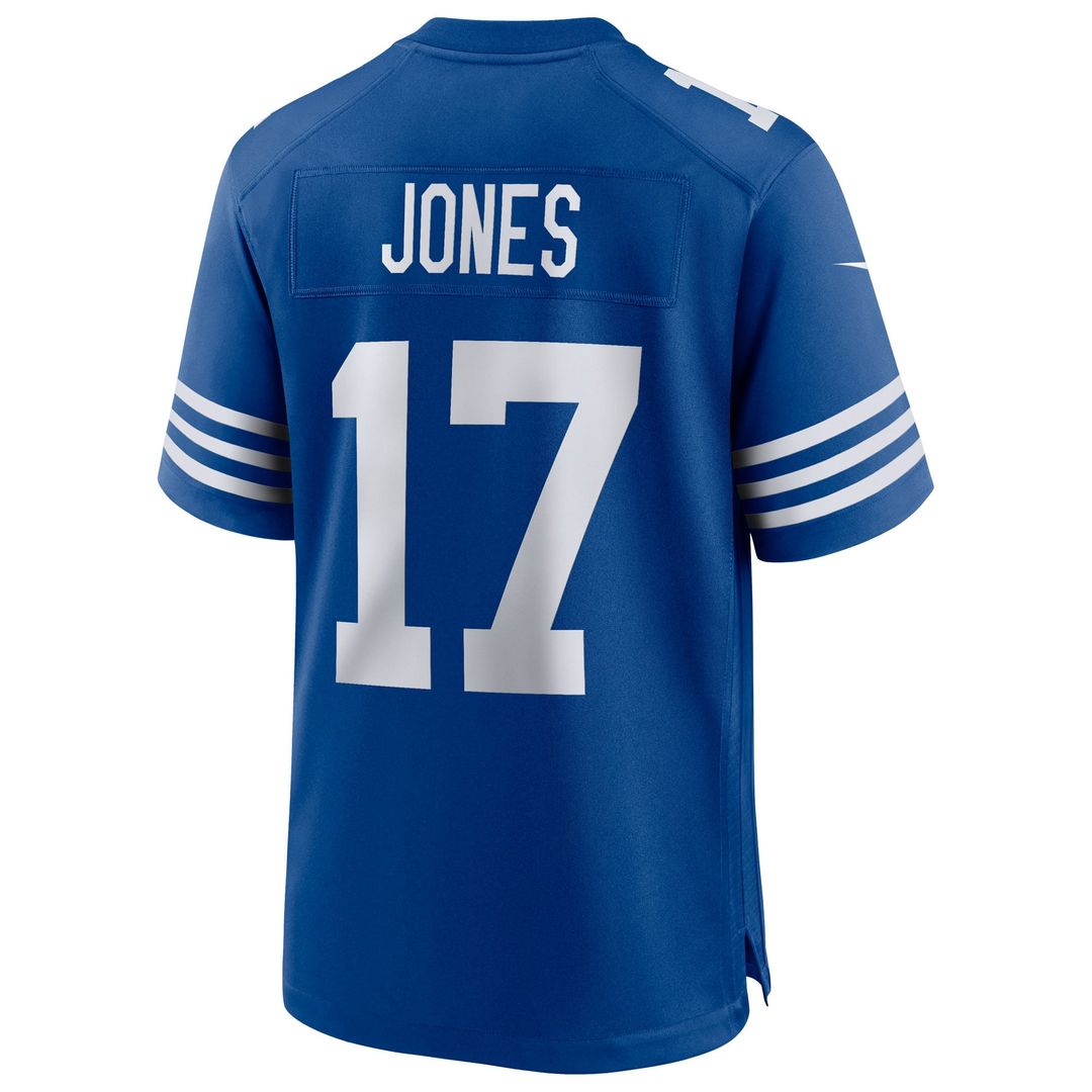 Daniel Jones Indianapolis Colts Royal Alternate Game Jersey