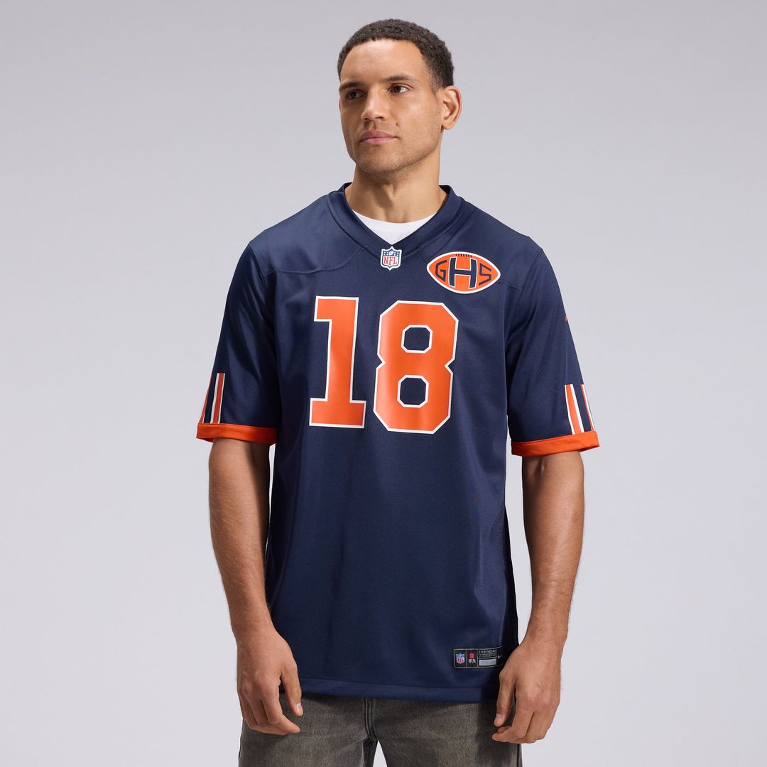 Caleb Williams Chicago Bears Navy 2026 Rivalries Collection Game Jersey