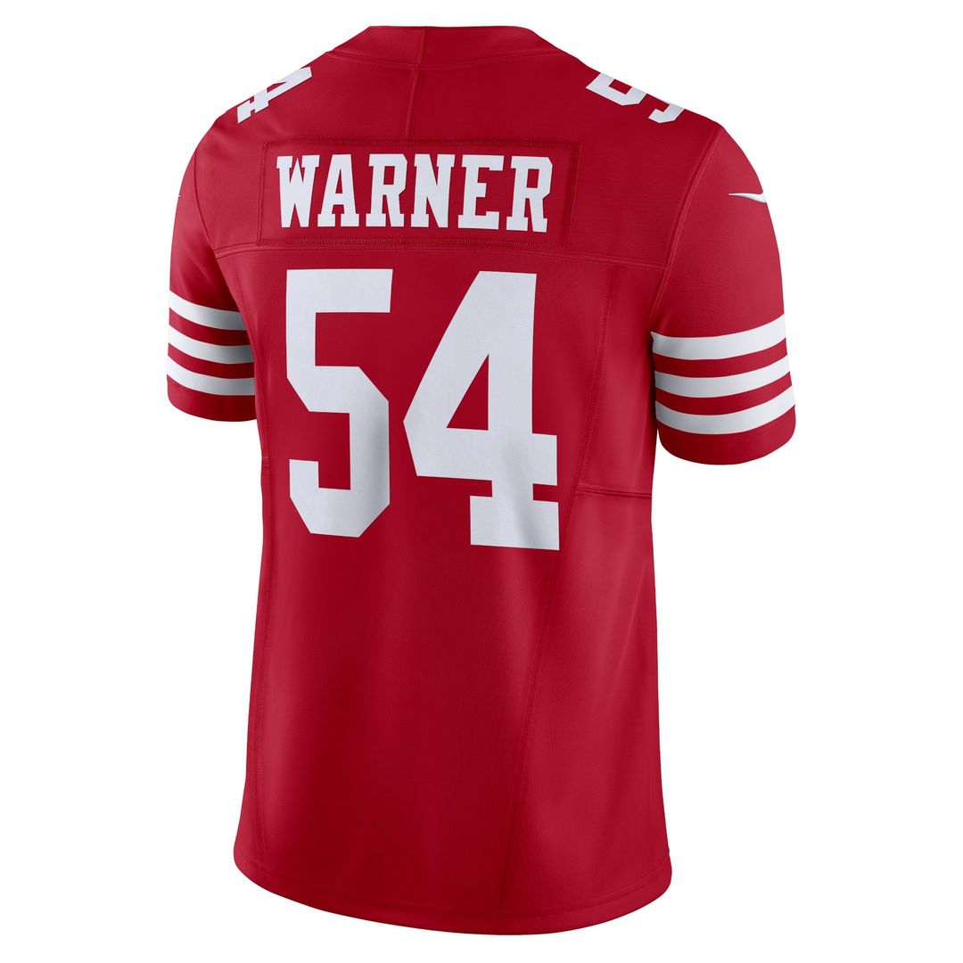Fred Warner San Francisco 49ers Scarlet Vapor F.U.S.E. Limited Jersey