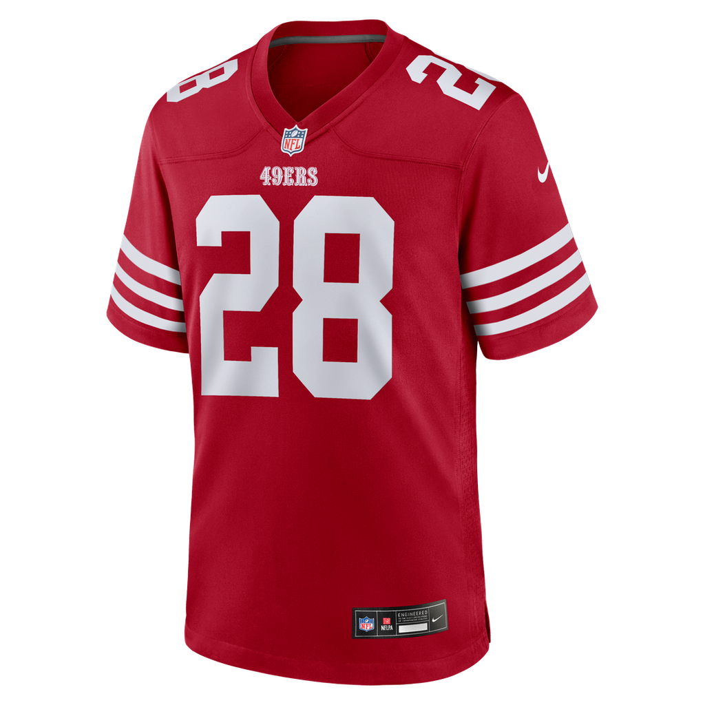 Darrell Luter Jr. San Francisco 49ers Scarlet Game Jersey