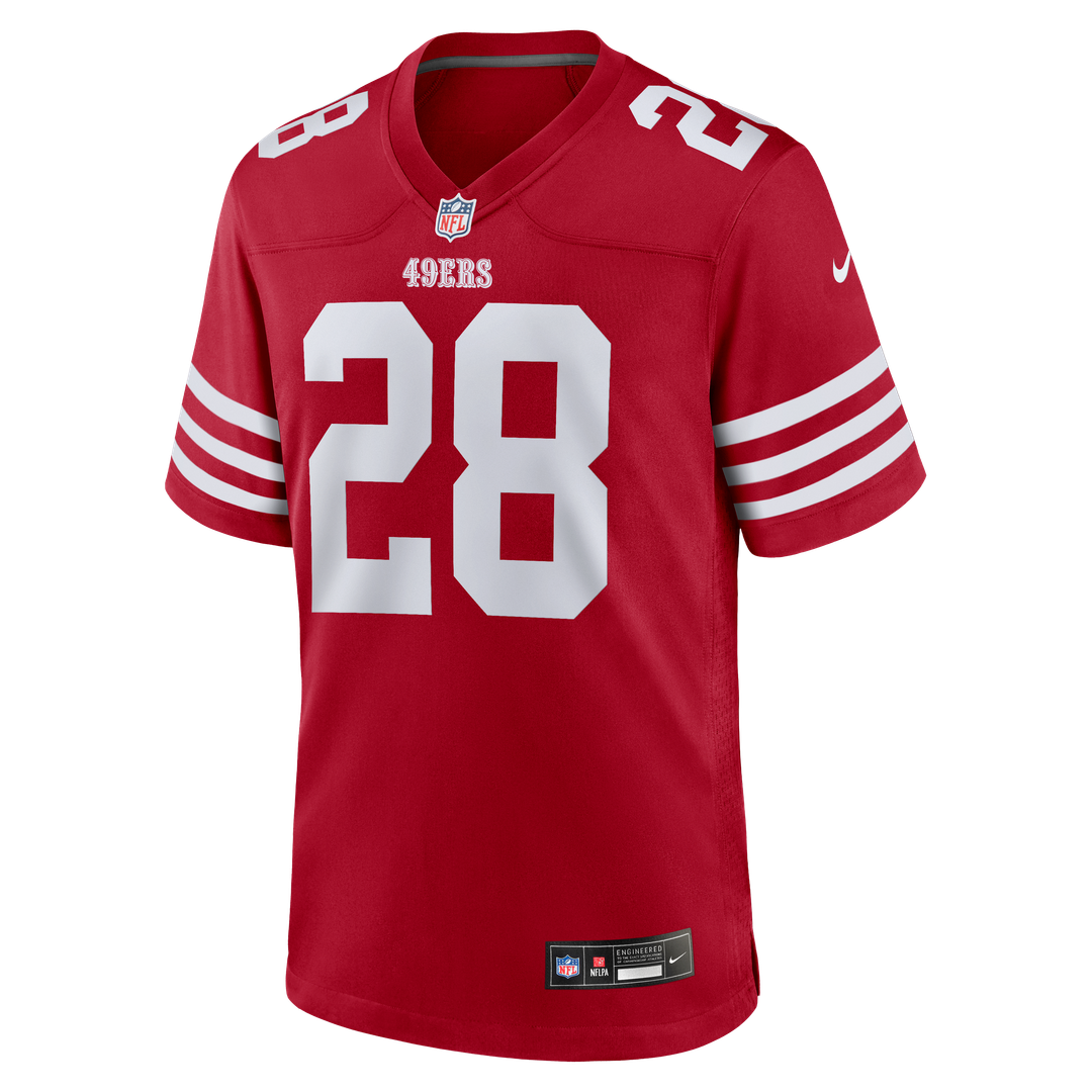 Darrell Luter Jr. San Francisco 49ers Scarlet Game Jersey
