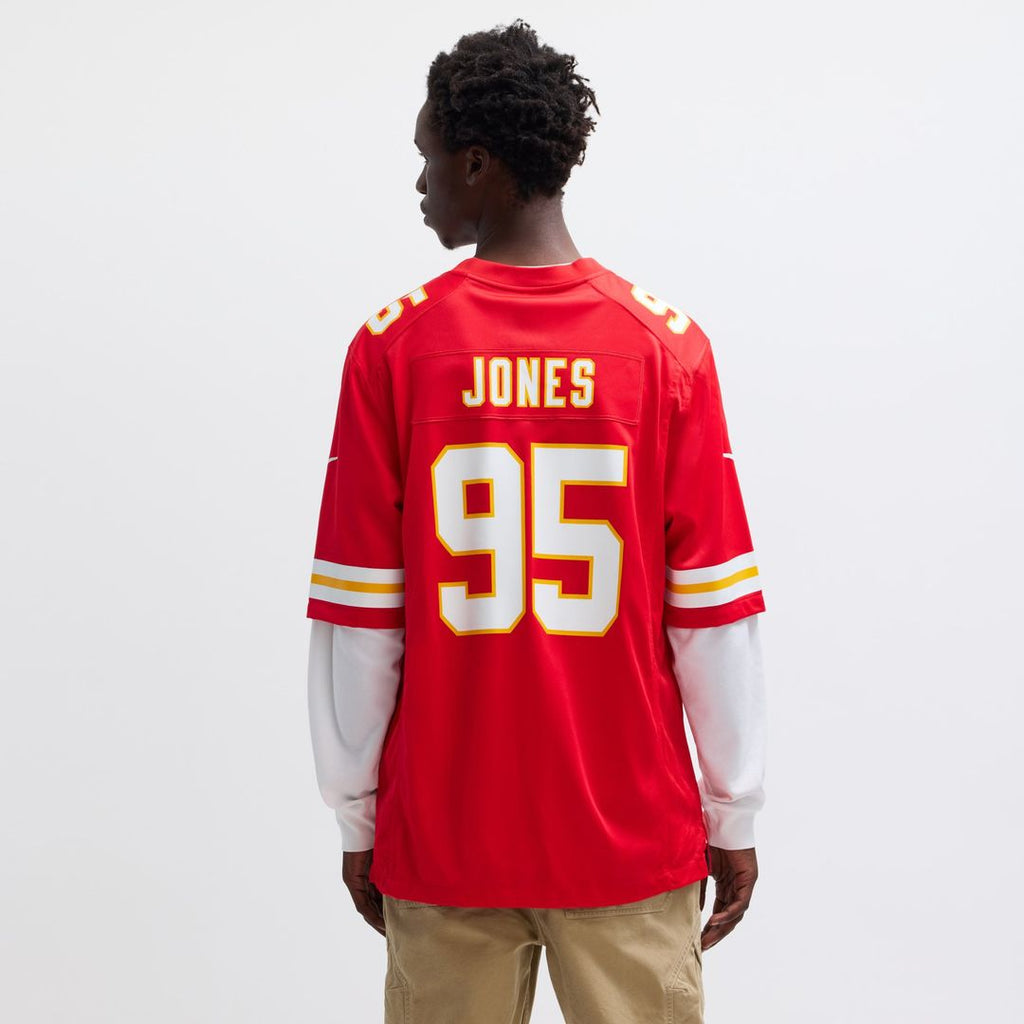 Chris Jones Kansas City Chiefs Red Game Jersey