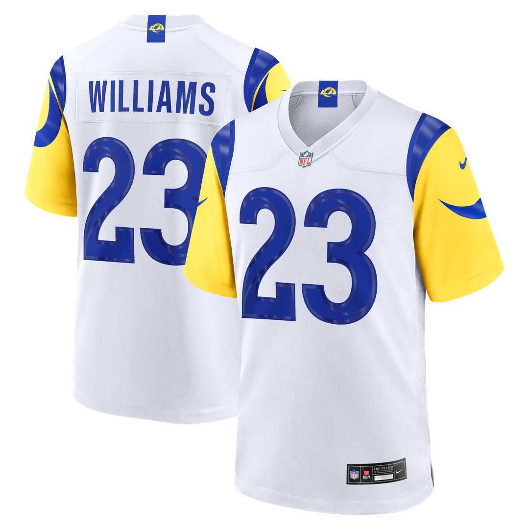 Kyren Williams Los Angeles Rams Classic Sol Game Jersey