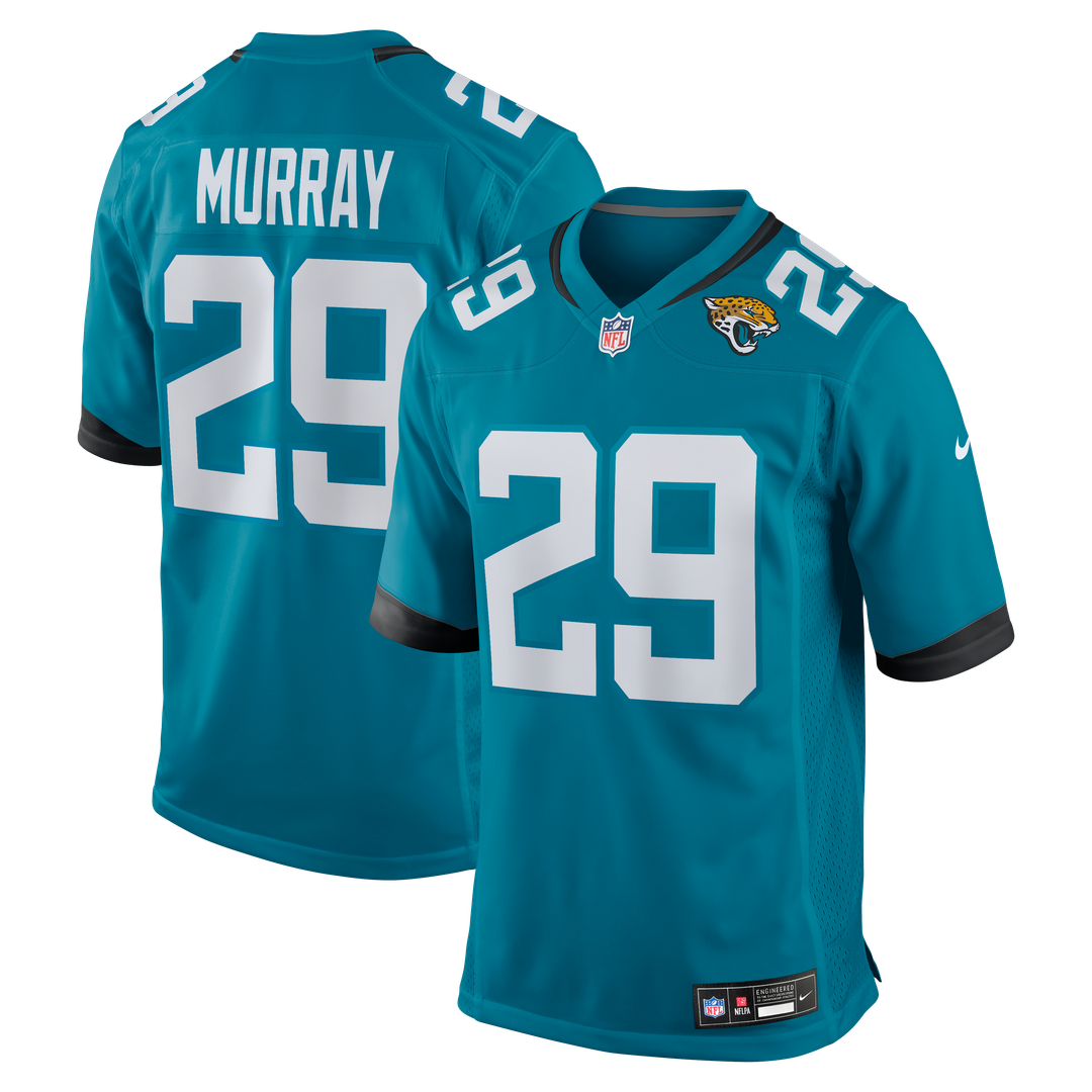 Eric Murray Jacksonville Jaguars Teal Team Game Jersey