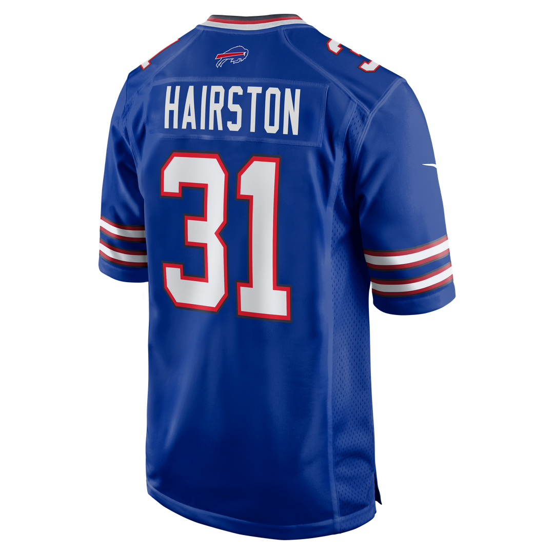 Maxwell Hairston Buffalo Bills Royal Game Player Jersey