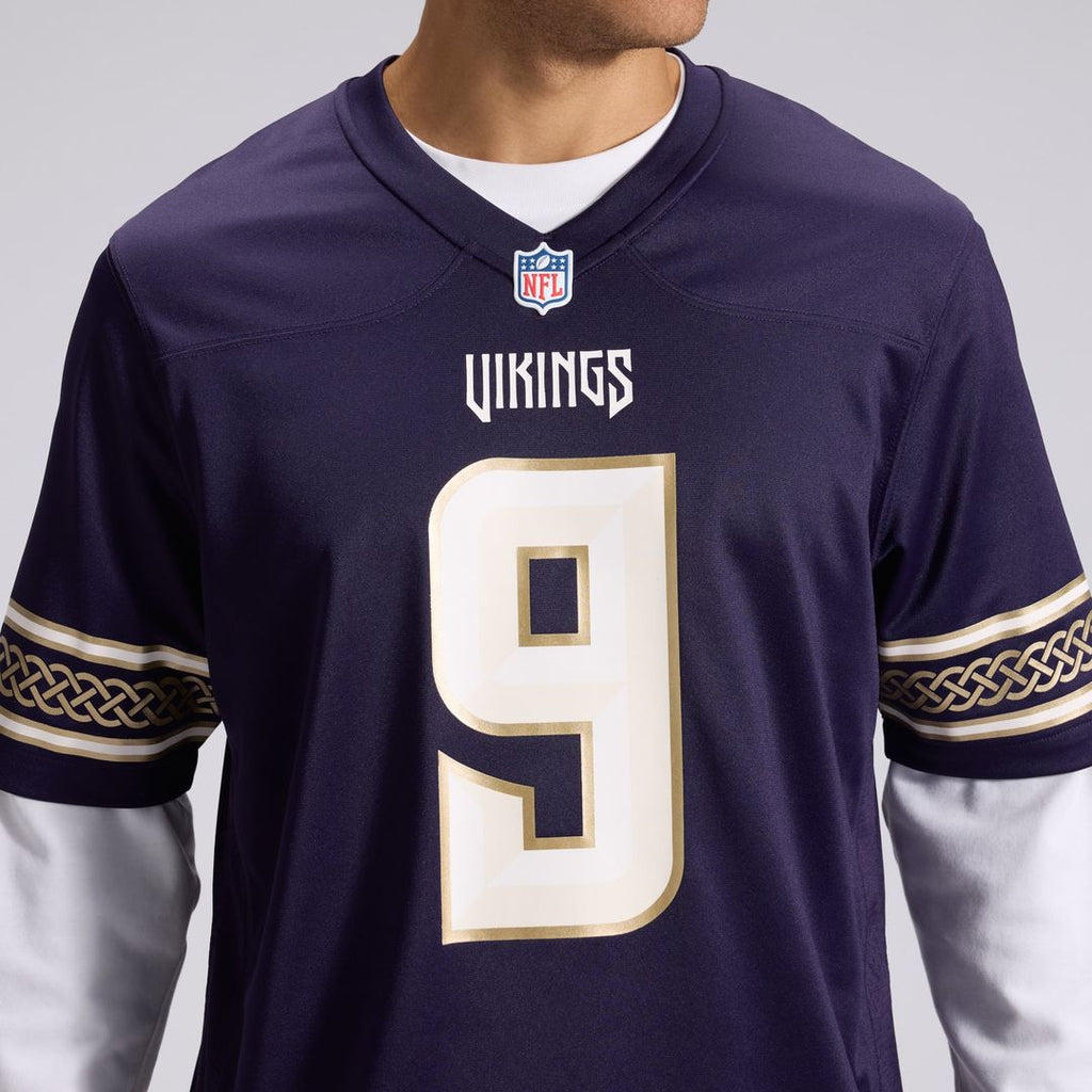 J.J McCarthy Minnesota Vikings Purple 2026 Rivalries Collection Game Jersey
