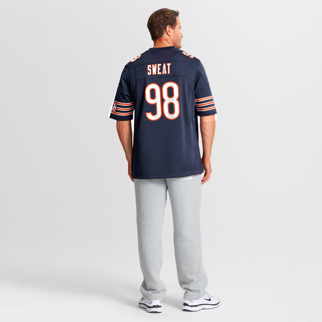 Montez Sweat Chicago Bears Navy Game Jersey