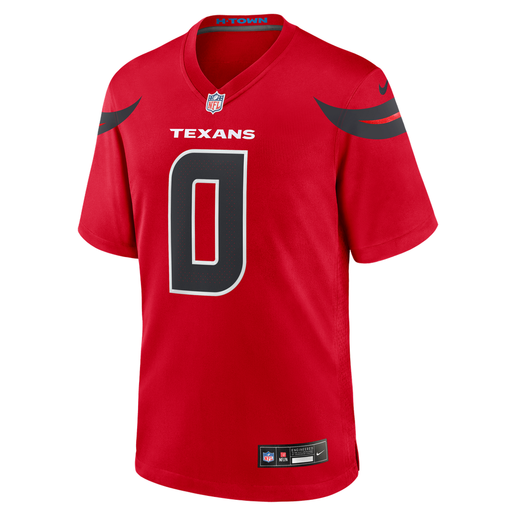 Azeez Al-Shaair Houston Texans Red Alternate Game Jersey