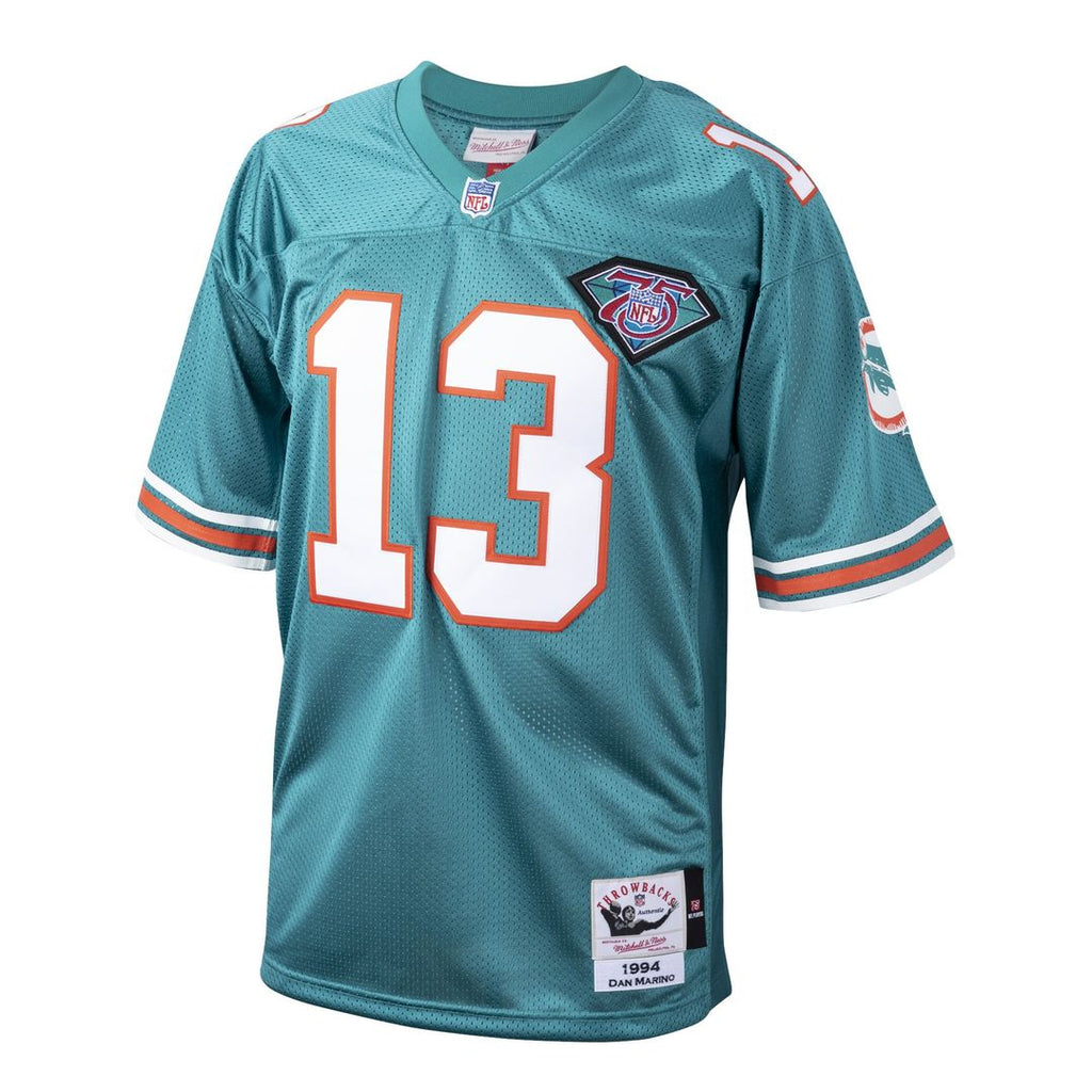 Dan Marino Miami Dolphins 1994 Aqua Authentic Throwback Retired Player Jersey