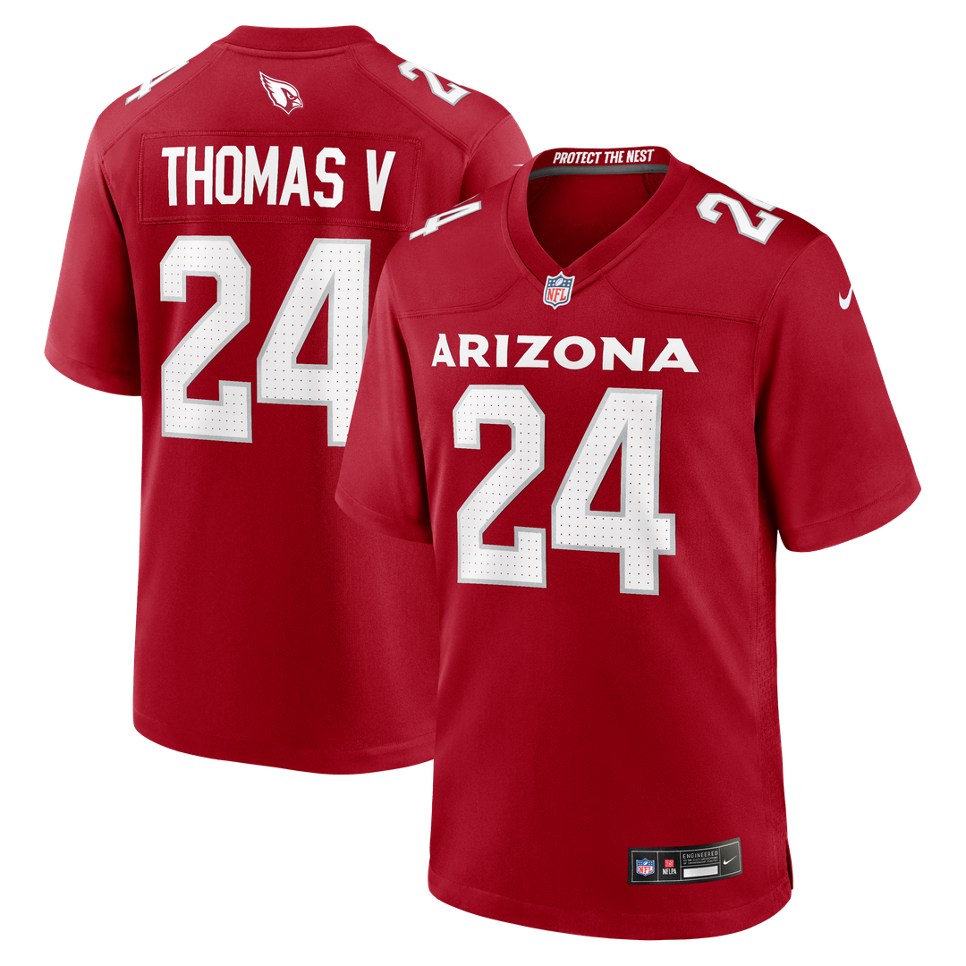 Starling Thomas V Arizona Cardinals Cardinal Team Game Jersey