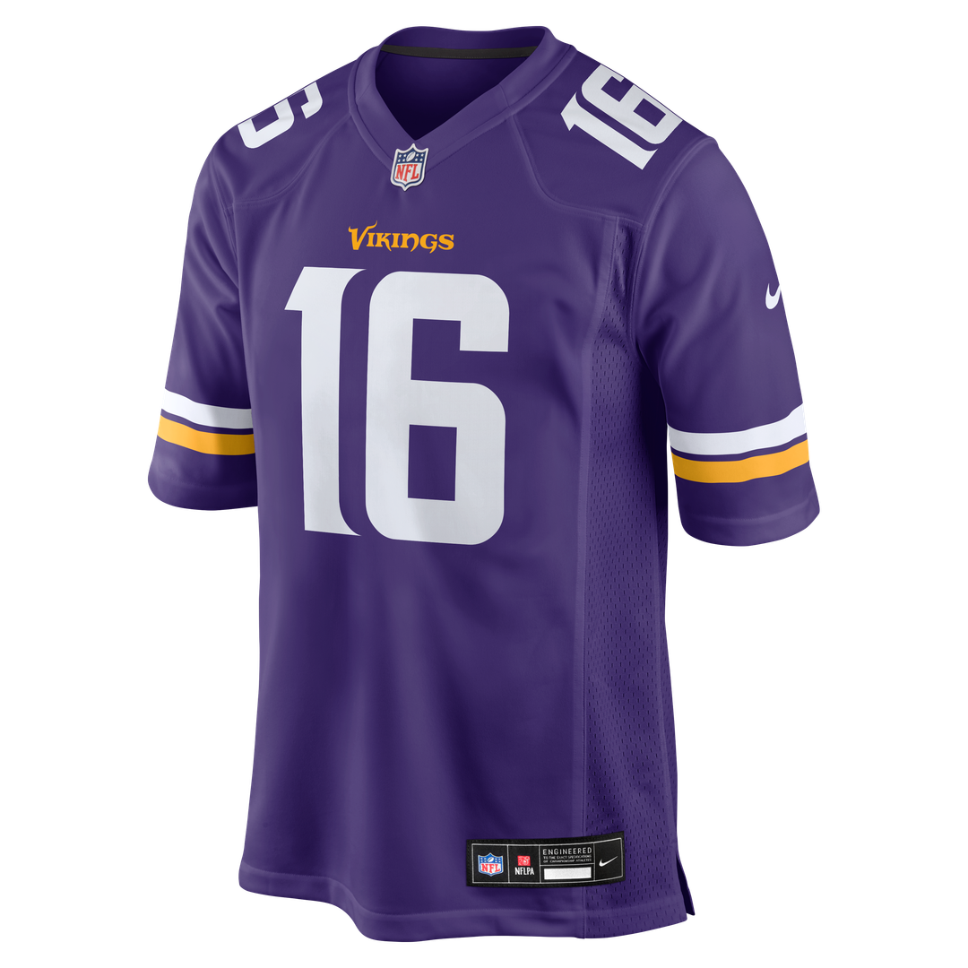 Jaren Hall Minnesota Vikings Purple Game Jersey