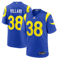 Dan Villari Los Angeles Rams Royal Game Jersey