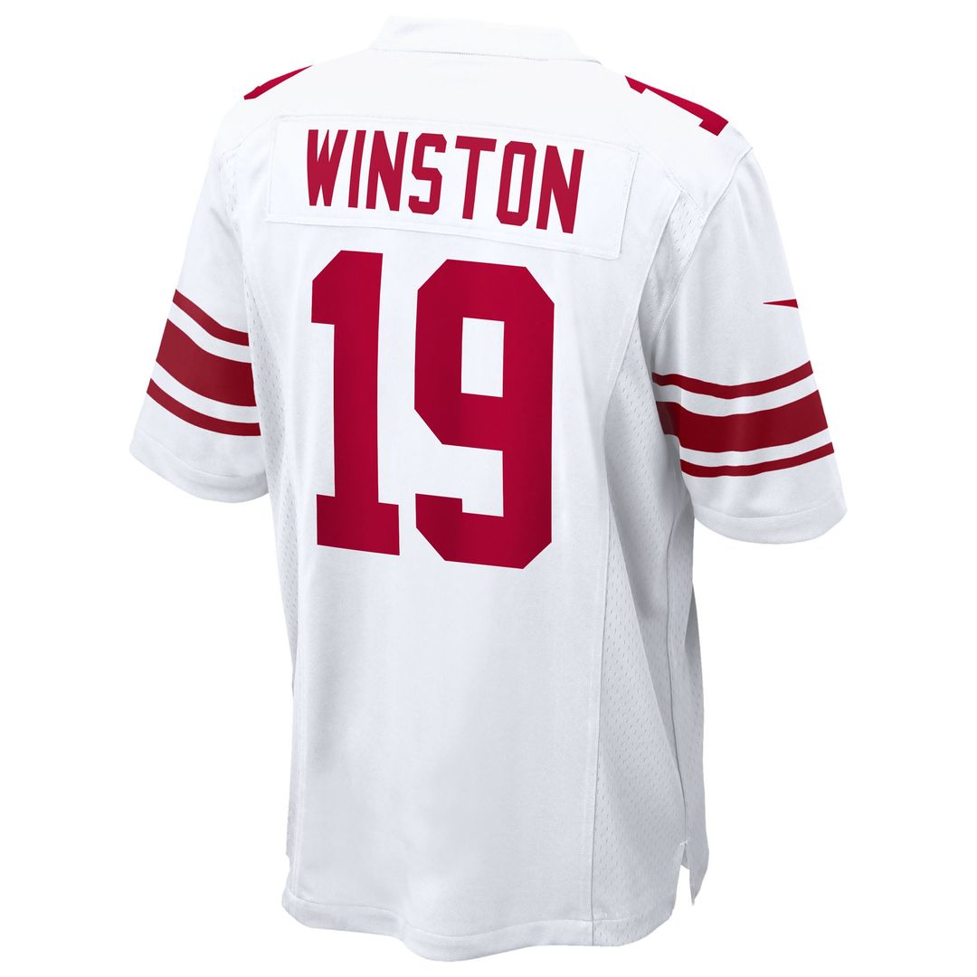 Jameis Winston New York Giants White Game Jersey