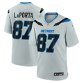 Sam LaPorta Detroit Lions Silver 2026 Rivalries Collection Game Jersey