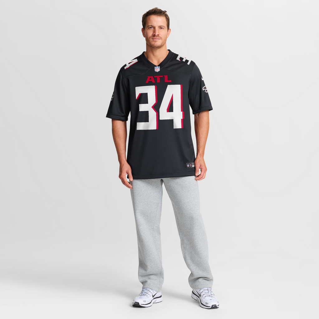 Ray Buchanan Atlanta Falcons Black Game Retired Player Jersey
