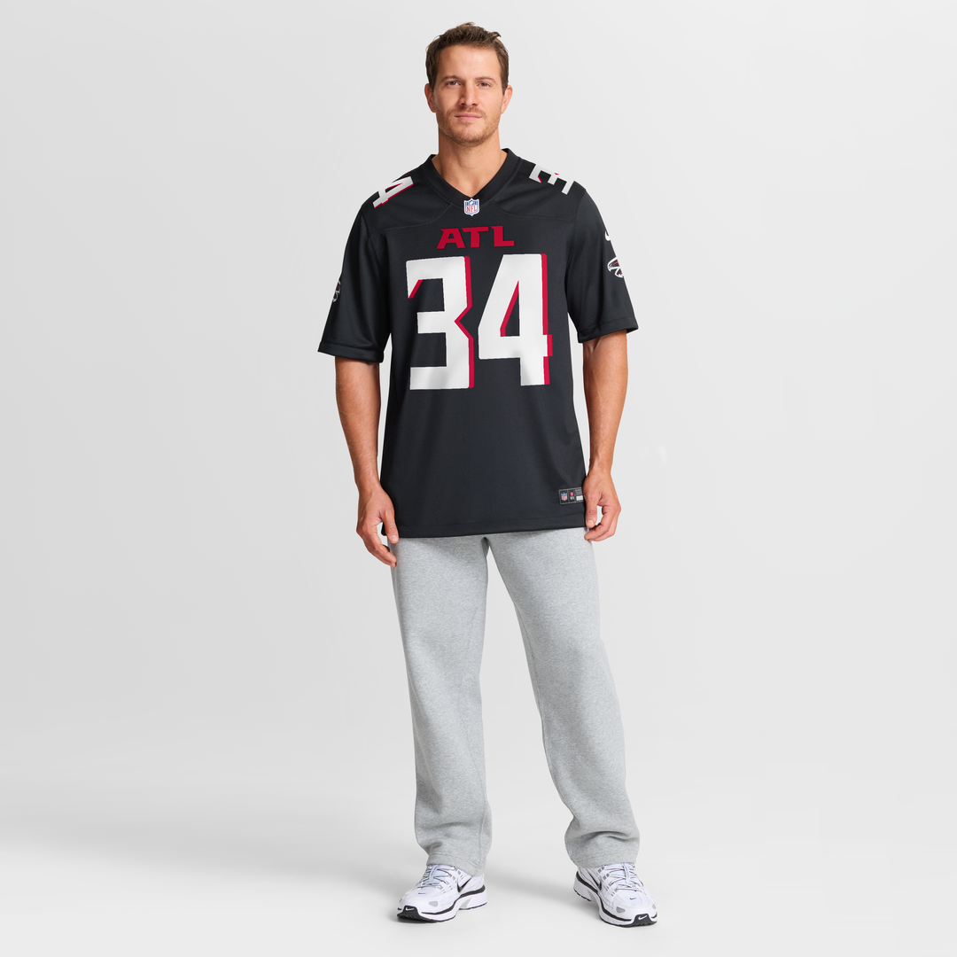 Ray Buchanan Atlanta Falcons Black Game Retired Player Jersey