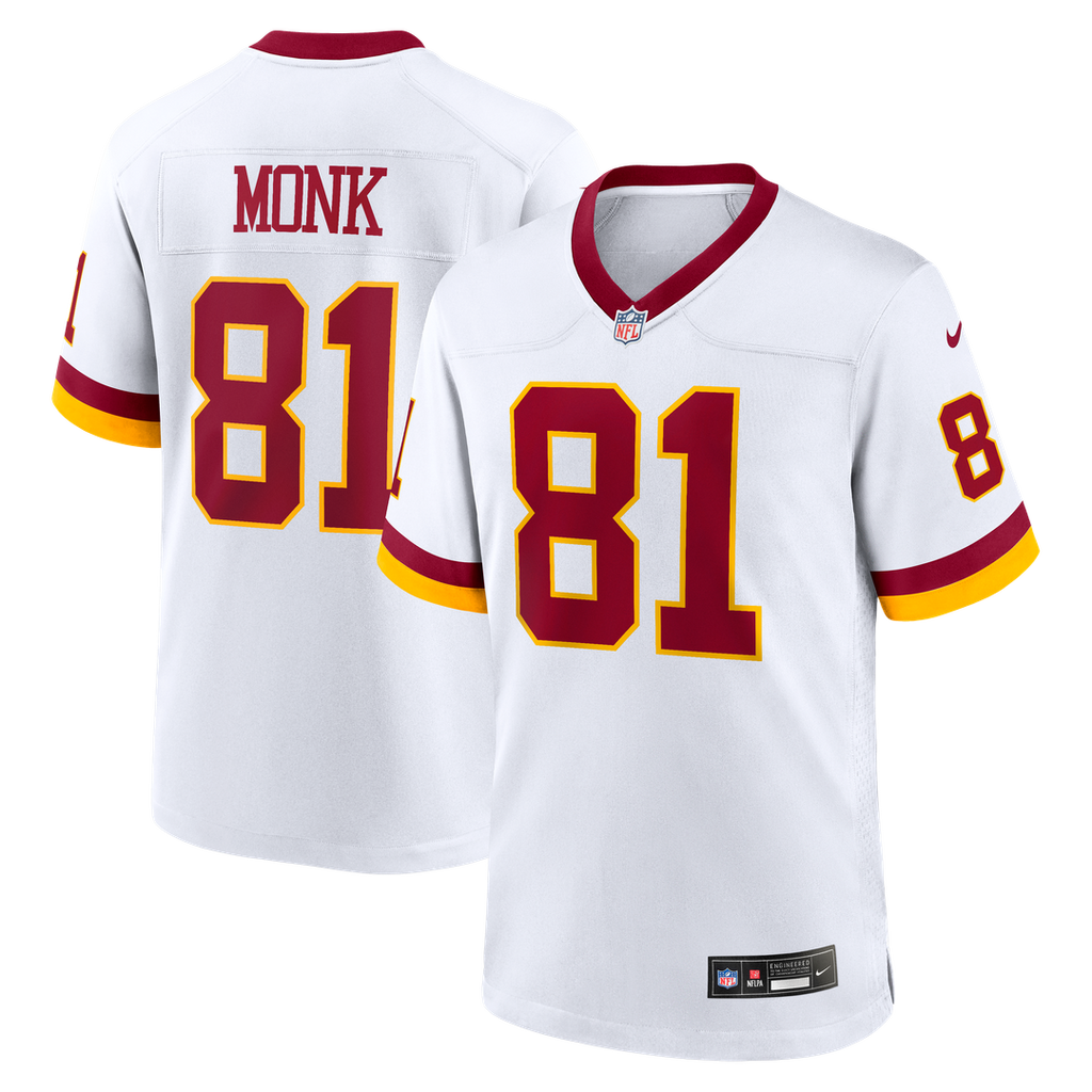 Washington Commanders Art Monk White Alternate 2 Super Bowl Era Game Jersey