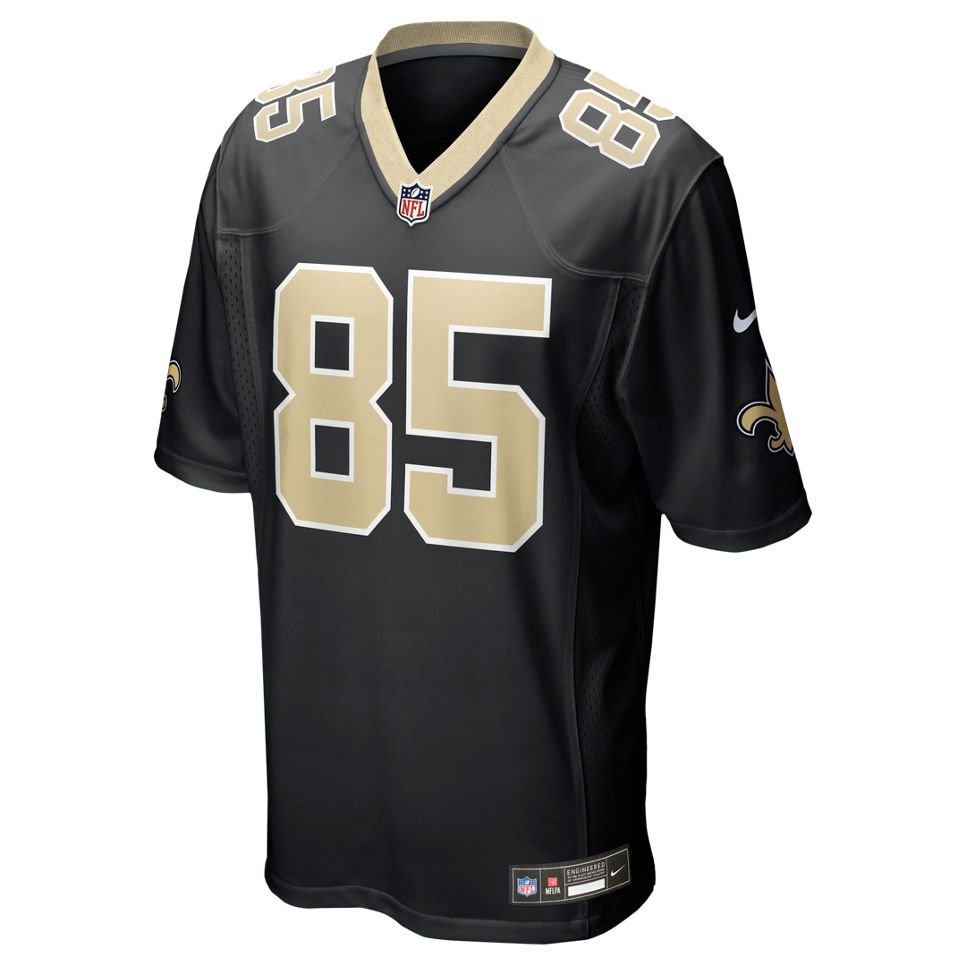 Jontre Kirklin New Orleans Saints Black Team Game Jersey