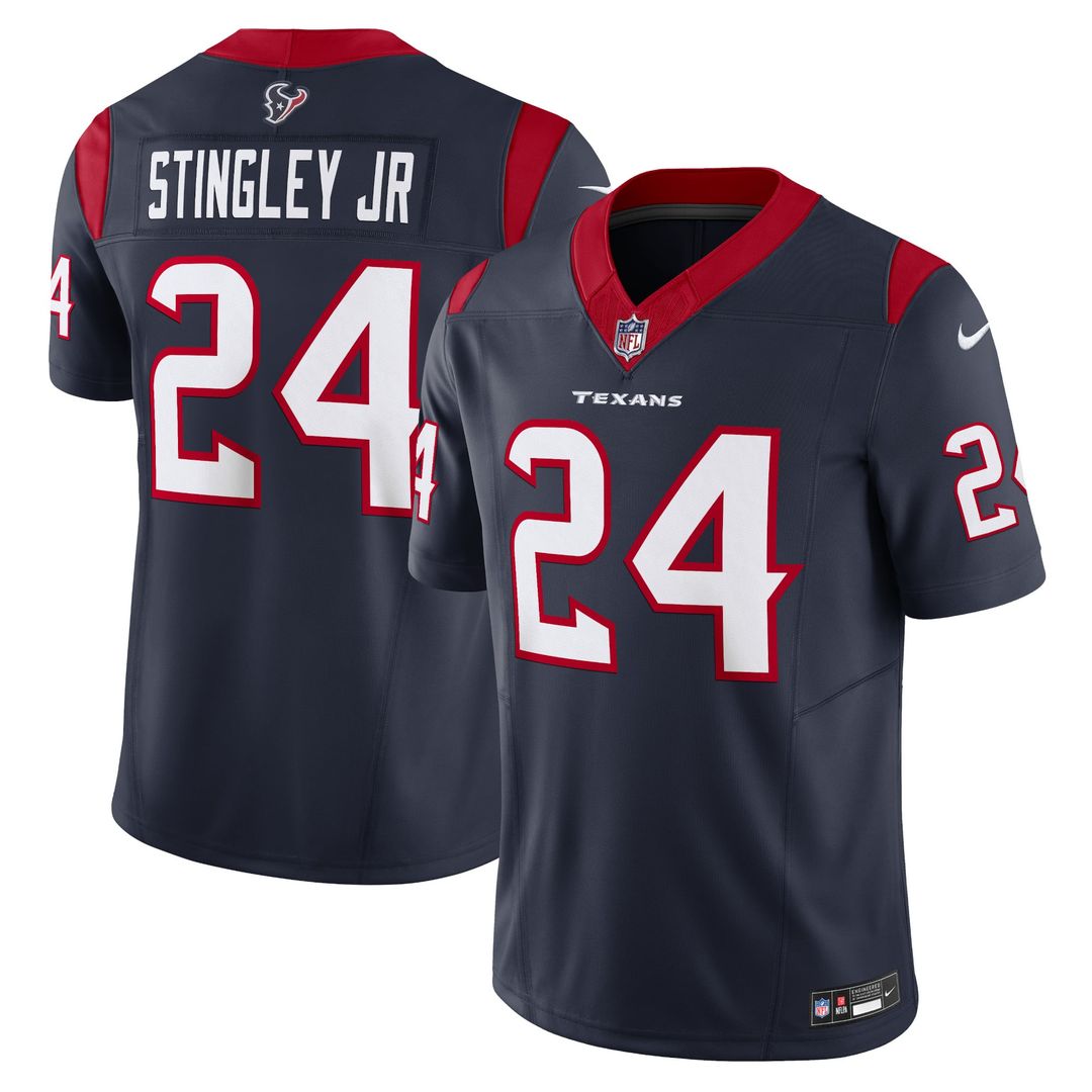 Derek Stingley Jr. Houston Texans Navy Vapor F.U.S.E. Limited Jersey
