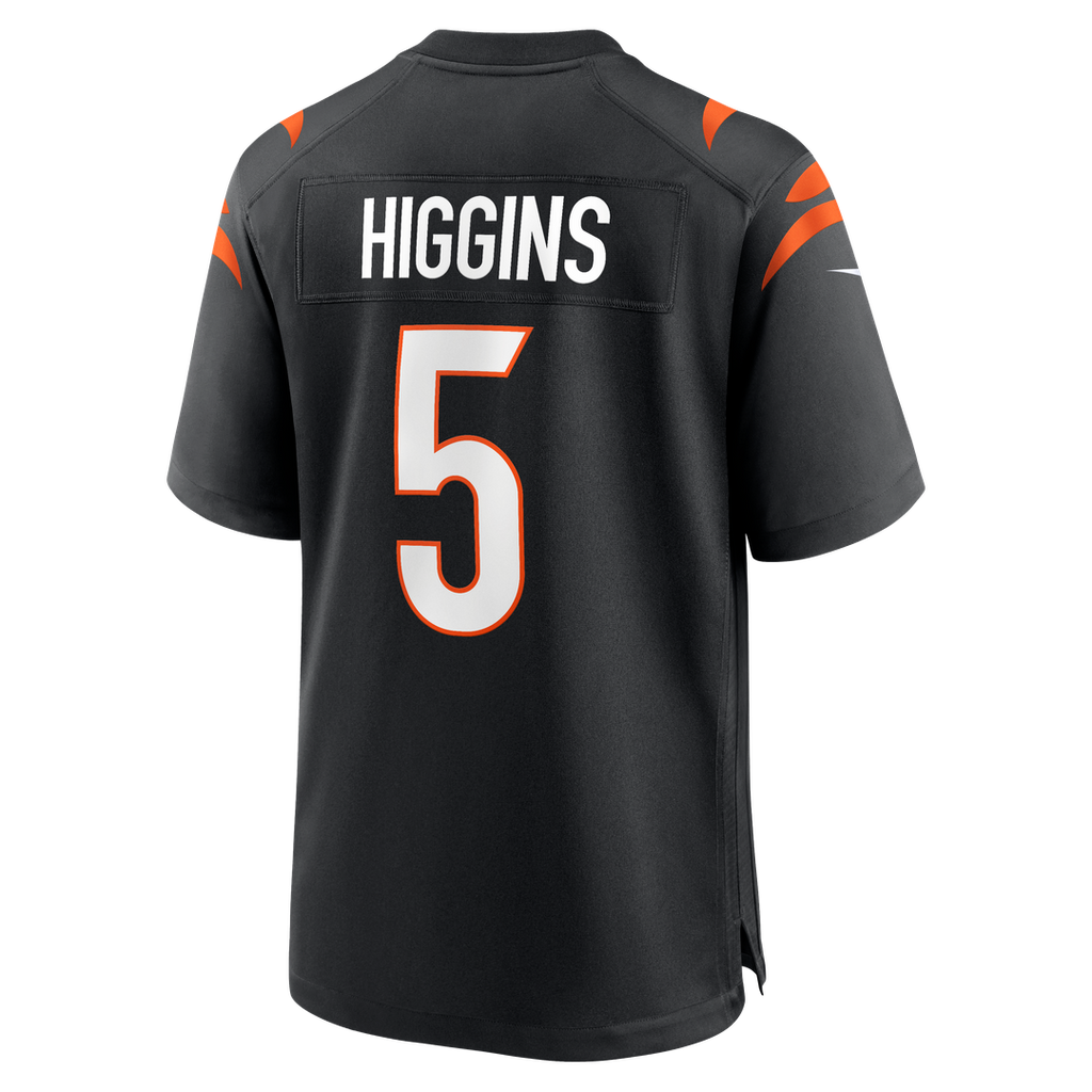 Tee Higgins Cincinnati Bengals Black Game Player Jersey