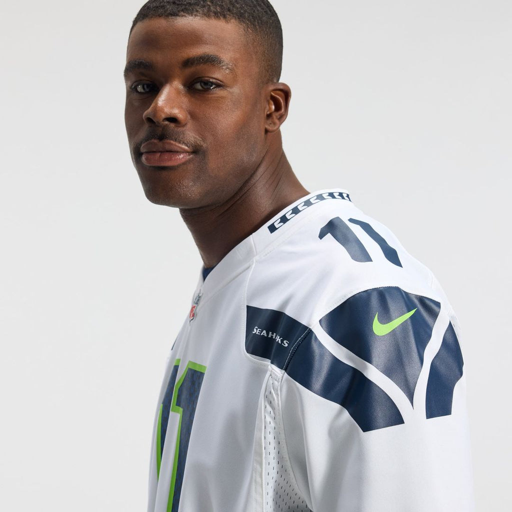 Jaxon Smith-Njigba Seattle Seahawks Royal Throwback Player Game Jersey