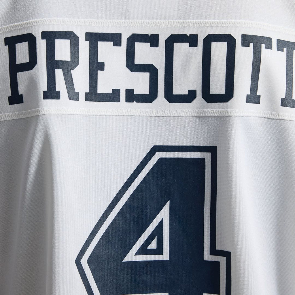 Dak Prescott Dallas Cowboys White Alternate Game Team Jersey