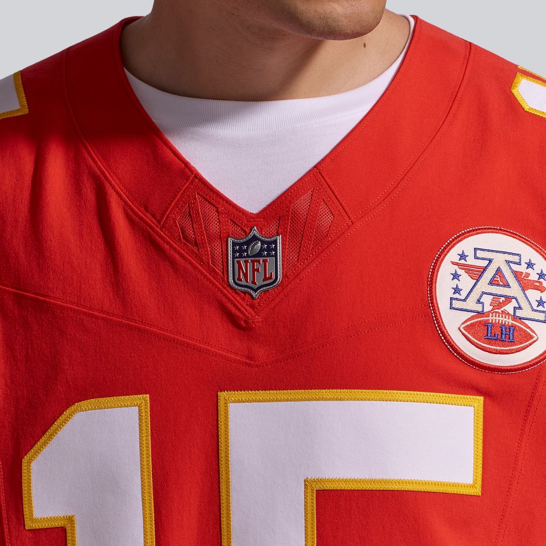 Patrick Mahomes Kansas City Chiefs Red Team Vapor F.U.S.E. Elite Jersey