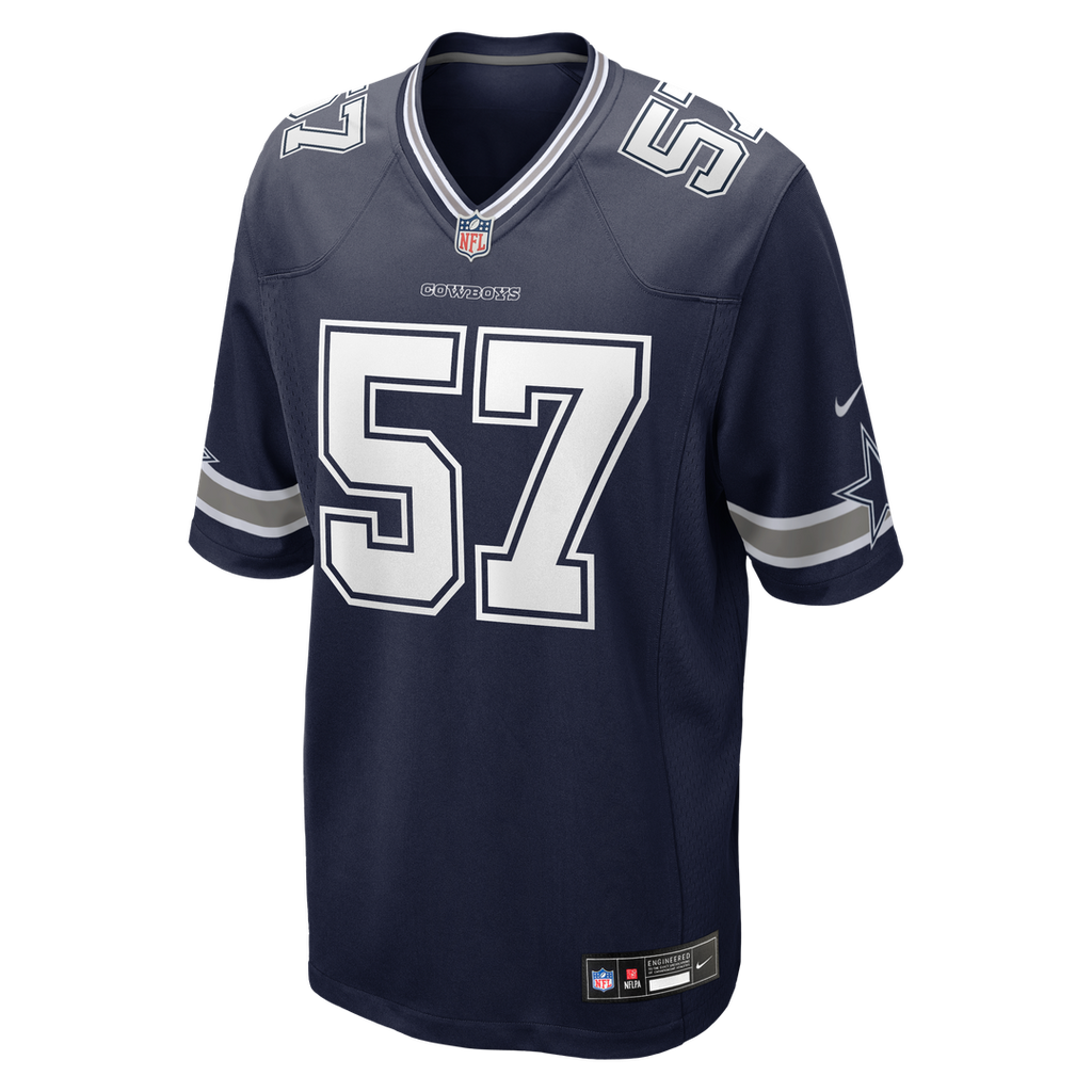 Malachi Lawrence Dallas Cowboys White Game Jersey