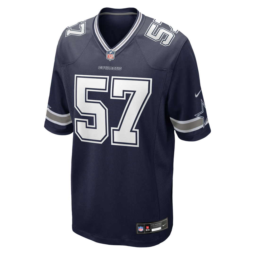 Malachi Lawrence Dallas Cowboys White Game Jersey