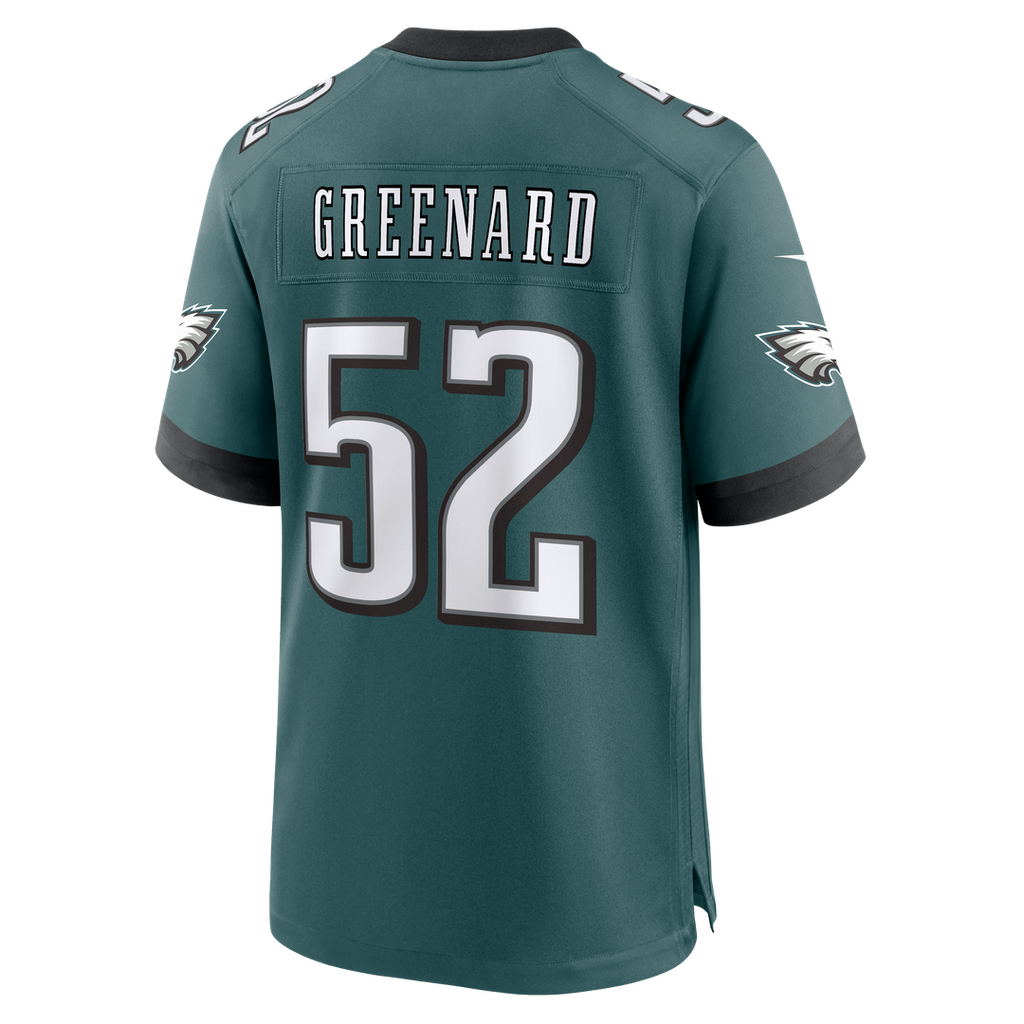 Jonathan Greenard Philadelphia Eagles Midnight Green Team Game Jersey