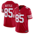 George Kittle San Francisco 49ers Scarlet Team Vapor F.U.S.E. Stitched Limited Jersey