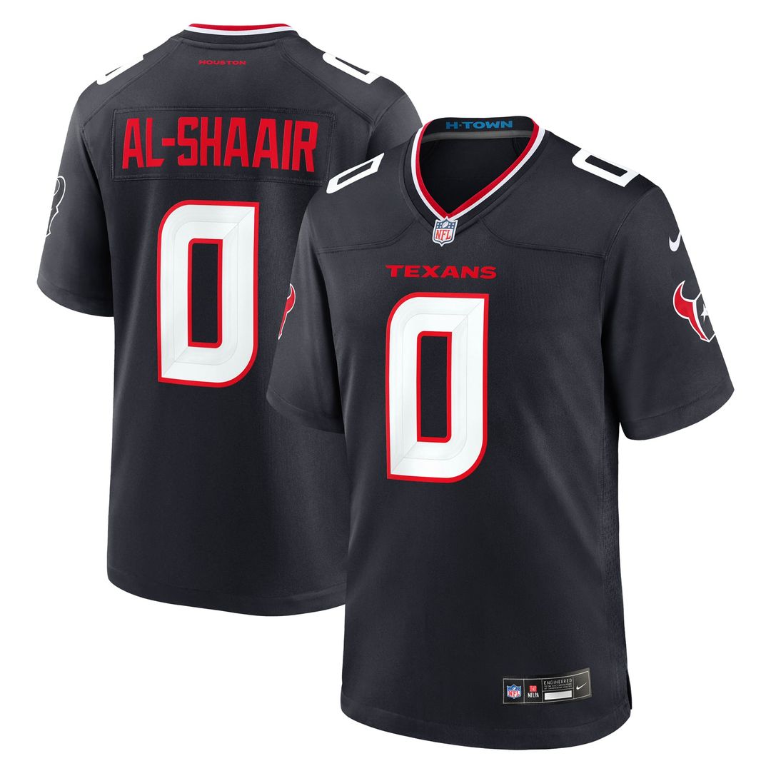 Azeez Al-Shaair Houston Texans Red Alternate Game Jersey