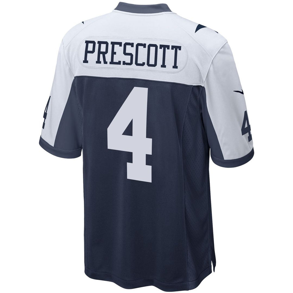 Dak Prescott Dallas Cowboys White Alternate Game Team Jersey