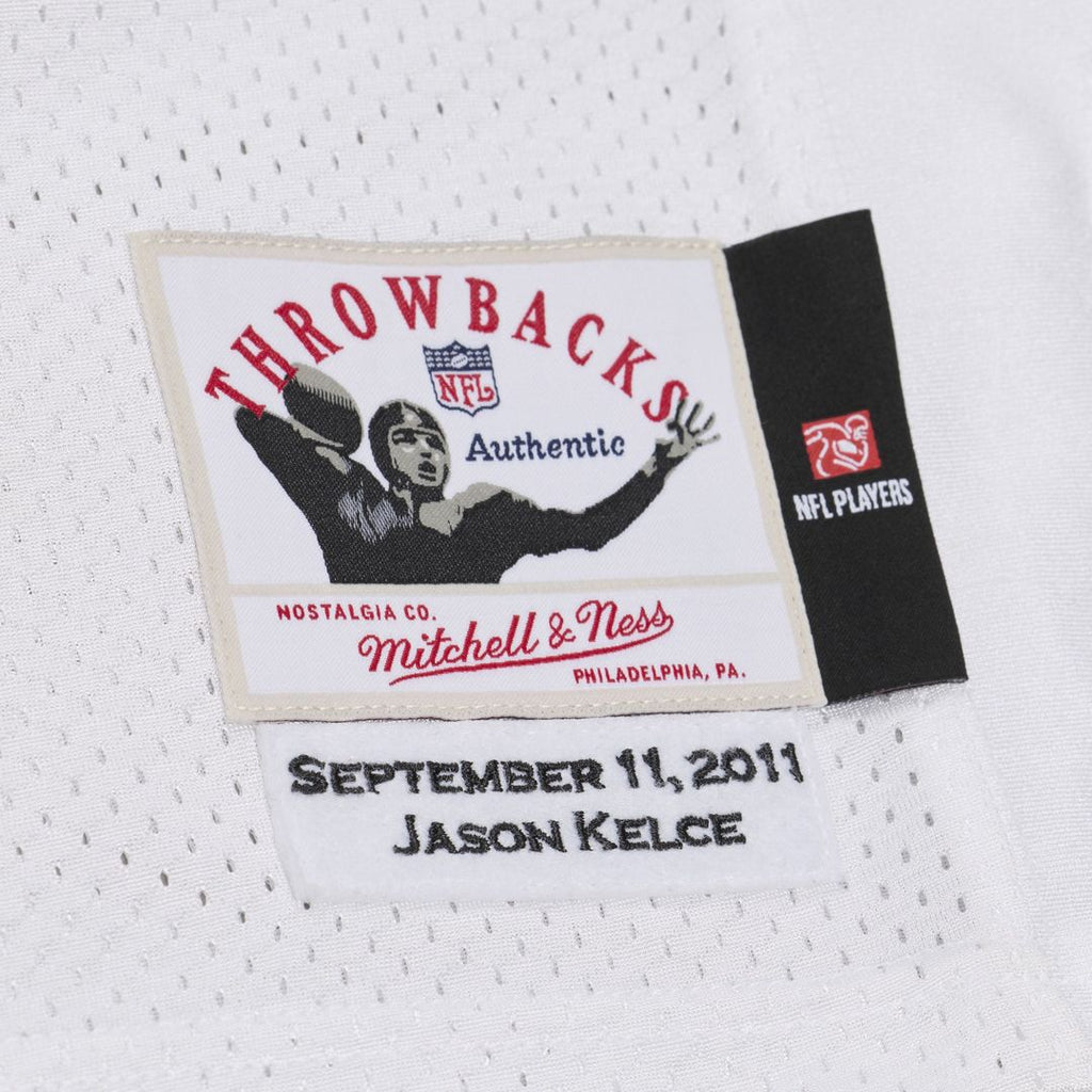 Jason Kelce Philadelphia Eagles White 2011 Authentic Throwback Jersey