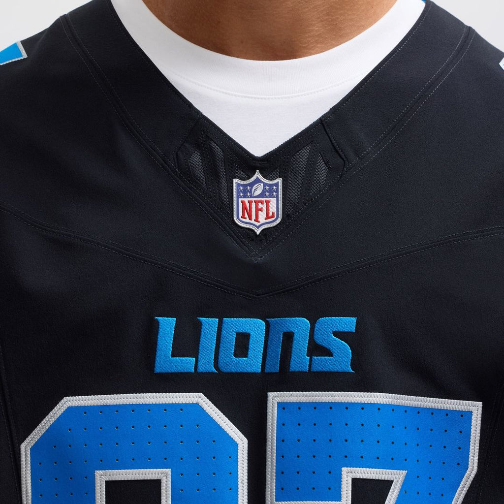 Aidan Hutchinson Detroit Lions Black Alternate Vapor F.U.S.E. Elite Jersey
