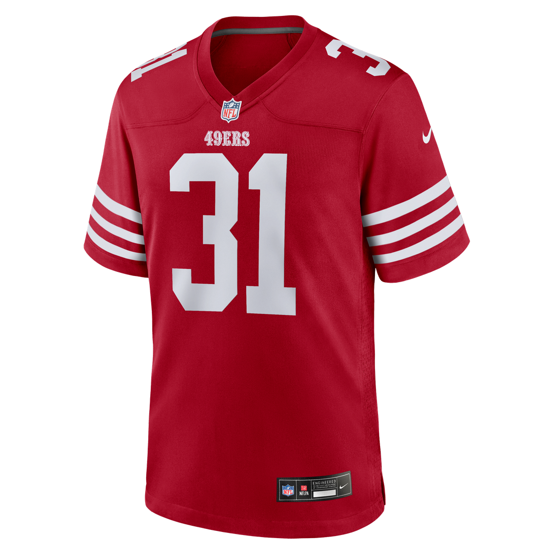 Isaac Guerendo San Francisco 49ers Scarlet Game Jersey