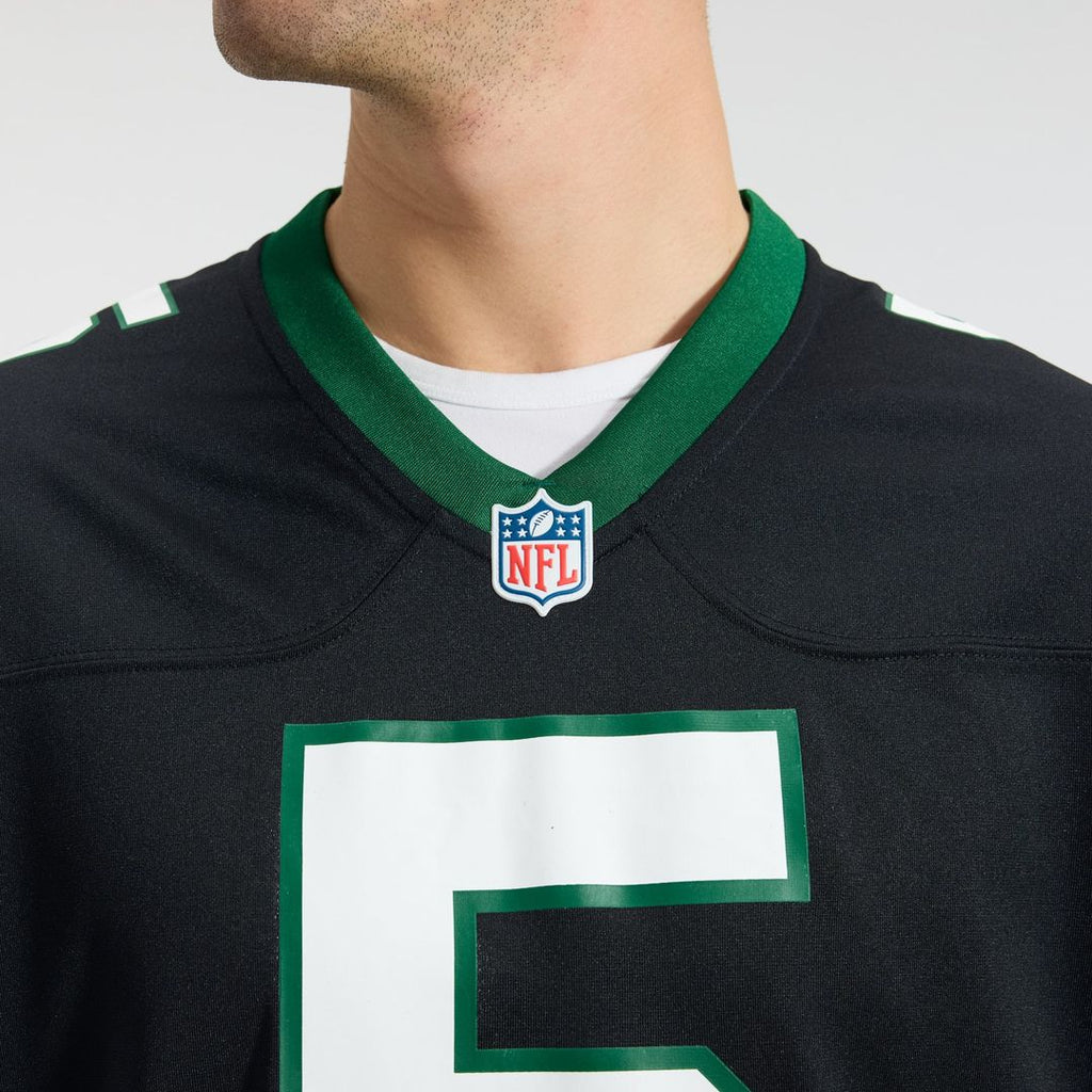Garrett Wilson New York Jets Legacy Black Alternate Game Jersey