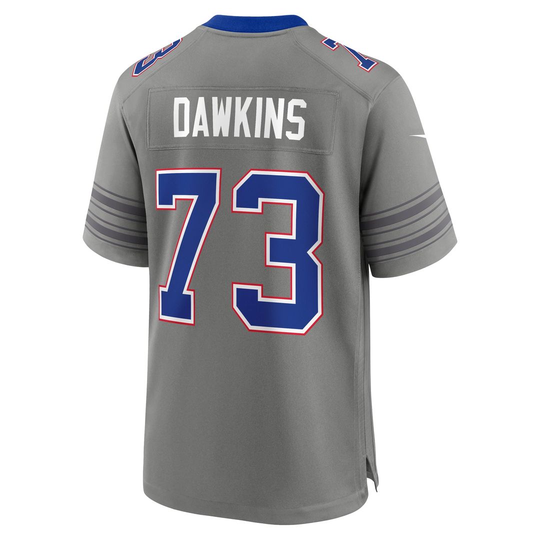 Dion Dawkins Buffalo Bills Gray Nickel City Game Jersey