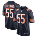 Dayo Odeyingbo Chicago Bears Navy Team Game Jersey