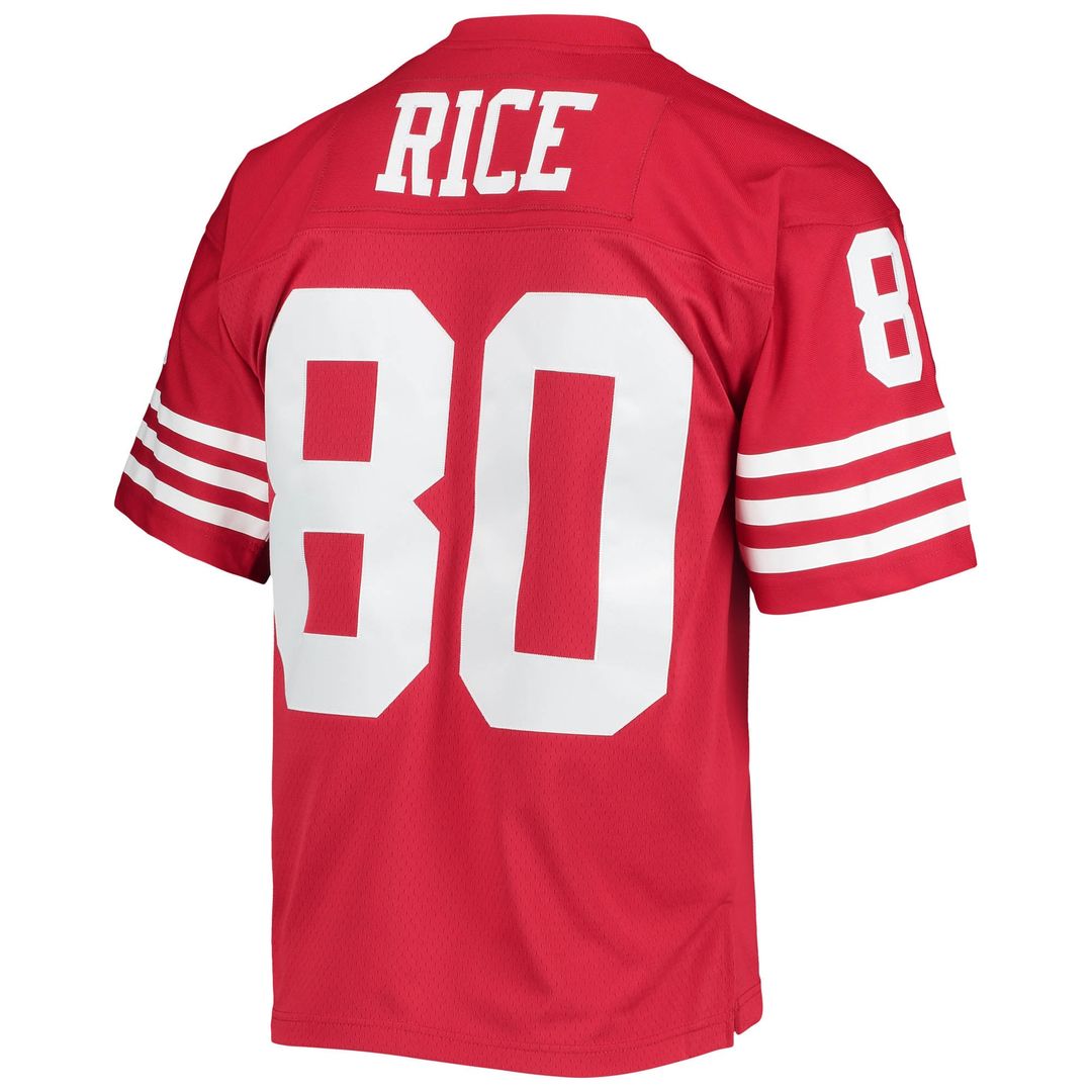 Jerry Rice San Francisco 49ers White Legacy Replica Jersey